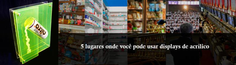 5 lugares onde você pode usar displays de acrílico 5 lugares onde você pode usar displays de acrílico
