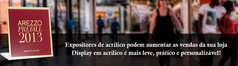 Expositores de acrílico podem aumentar as vendas da sua loja Expositores de acrílico podem aumentar as vendas da sua loja